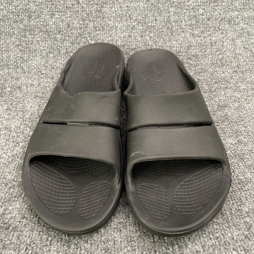 OOFOS OOahh Recovery Sandals Unisex Mens 13 Womens 15 Slides OOfoam Comfort